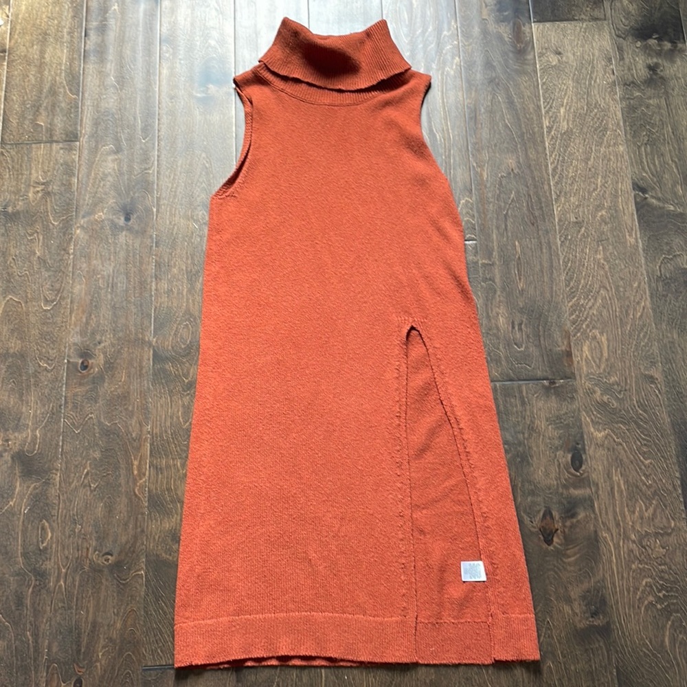 Orange Sweater